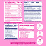 Premier Fertility Bundle Supplement Facts. Unsweetened Fertility Tea for Her.