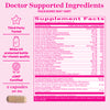 Pink Stork Premium Prenatal Supplement Facts.