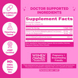 Pink Stork Total Iron Supplement Facts