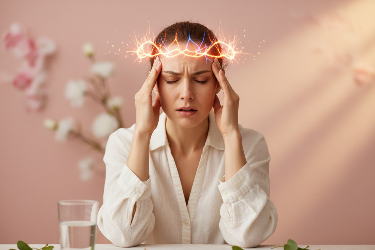 What causes high cortisol in women?