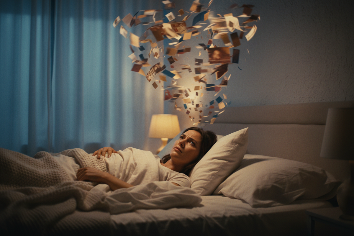 Why can't I stop overthinking at night?