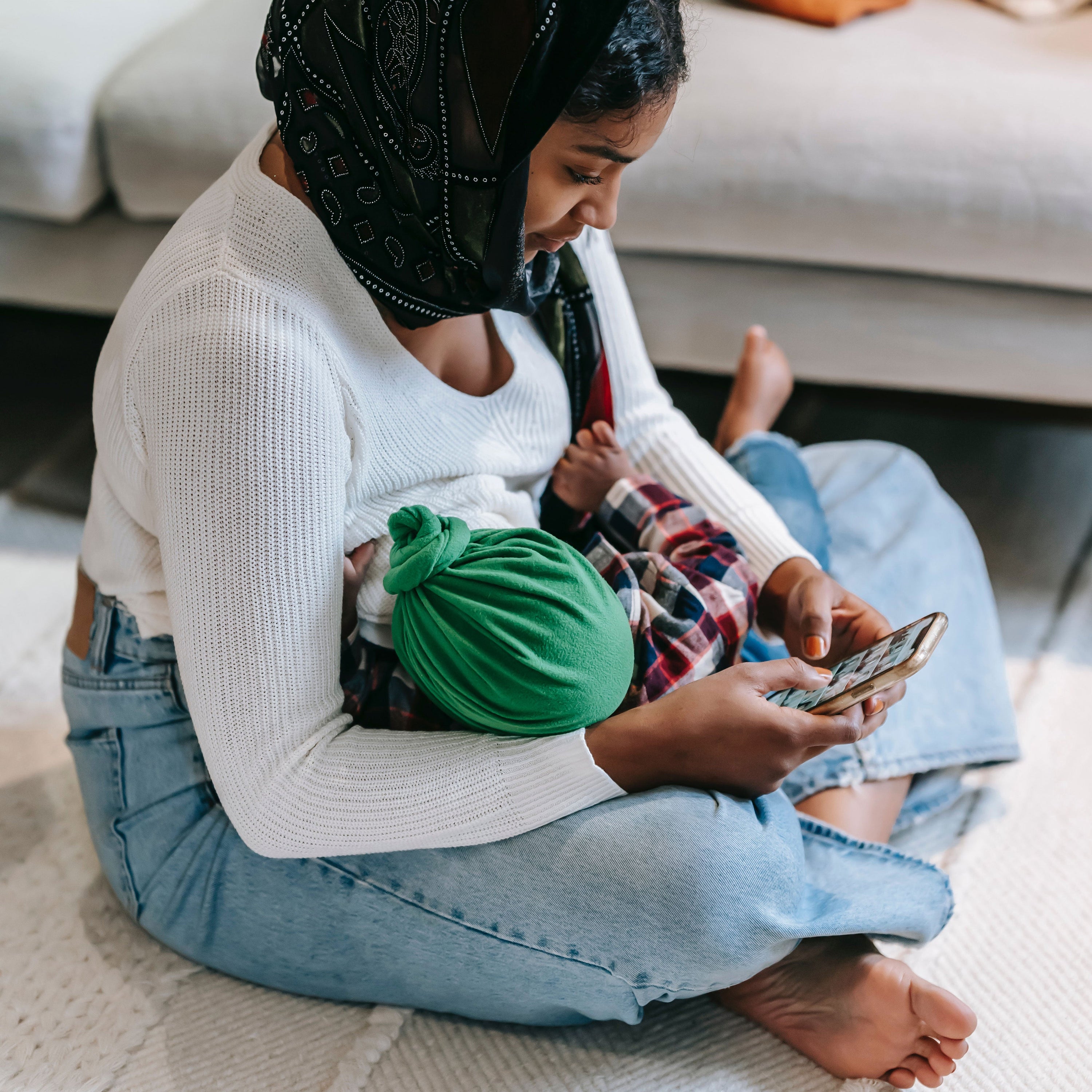 How do you replenish iron after birth?