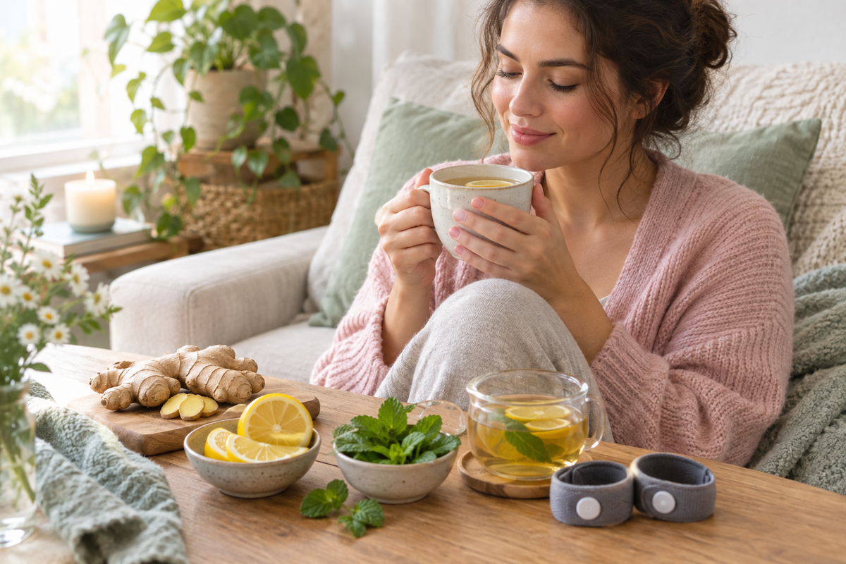 Does ginger actually help with nausea?