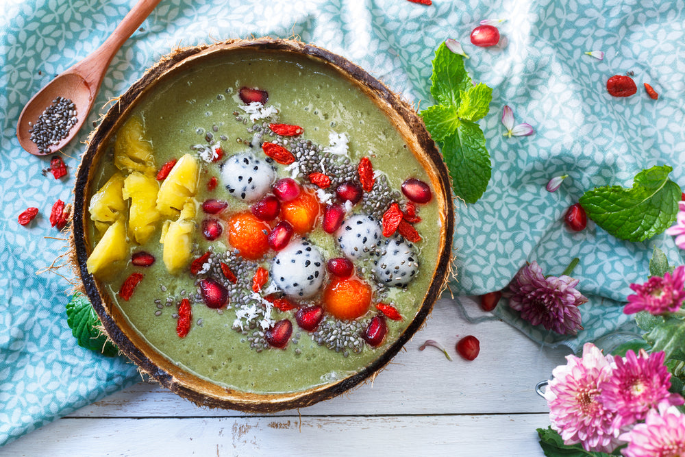 Breakfast Papaya Fruit Bowl