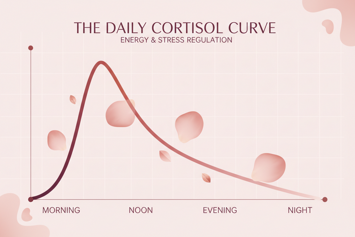 Is your cortisol curve different from a man's?