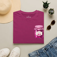 Jesus Is My Jam T-Shirt | Jam Jar Illustration, Christian Faith Tee | 100% Ringspun Cotton | Soft, Cozy, Comfy Christian Shirts for Moms