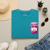 Jesus Is My Jam T-Shirt | Jam Jar Illustration, Christian Faith Tee | 100% Ringspun Cotton | Soft, Cozy, Comfy Christian Shirts for Moms
