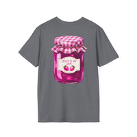 Jesus Is My Jam T-Shirt | Jam Jar Illustration, Christian Faith Tee | 100% Ringspun Cotton | Soft, Cozy, Comfy Christian Shirts for Moms