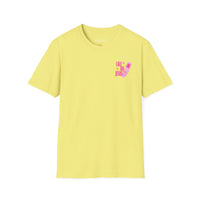Call On Jesus pink flip phone T-Shirt | Christian faith tee