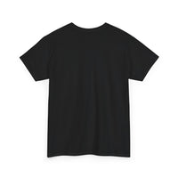 pink hand-drawn heart script tee | white t-shirt