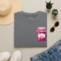 Jesus Is My Jam T-Shirt | Jam Jar Illustration, Christian Faith Tee | 100% Ringspun Cotton | Soft, Cozy, Comfy Christian Shirts for Moms