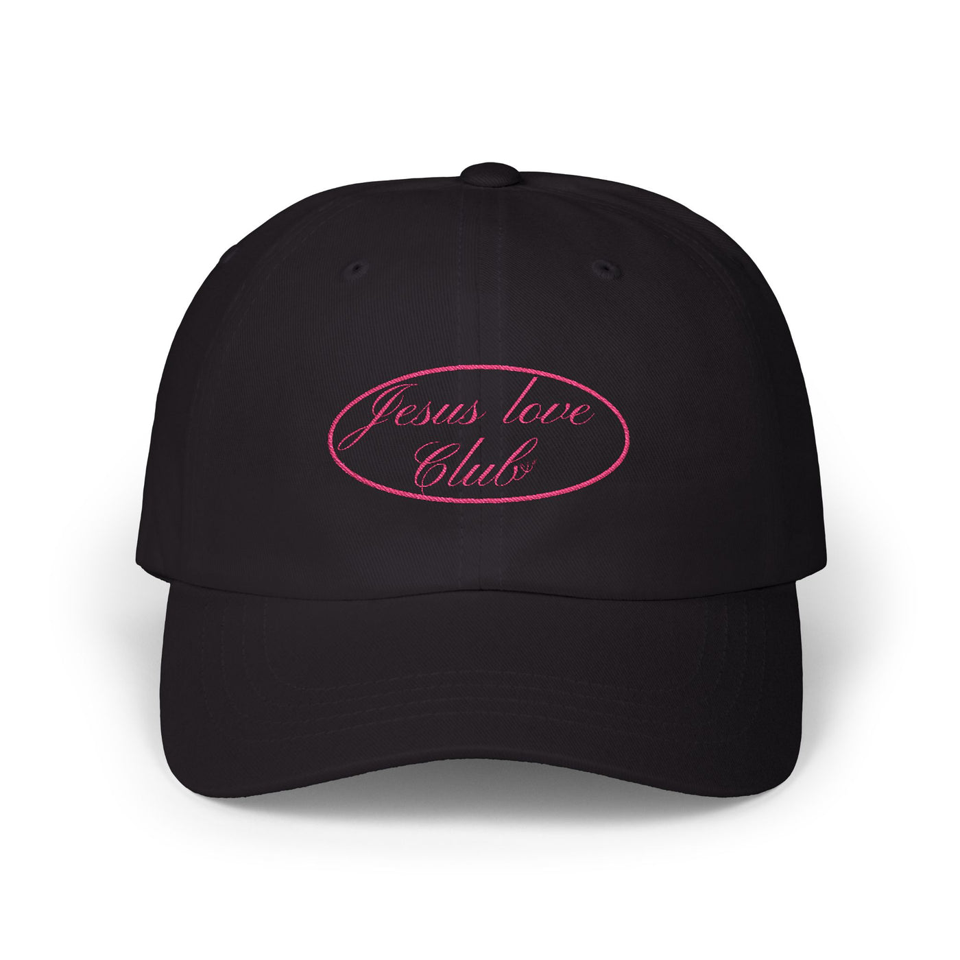 Jesus Love Club cap | Embroidered dad cap, faith baseball hat