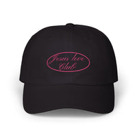 Jesus Love Club cap | Embroidered dad cap, faith baseball hat