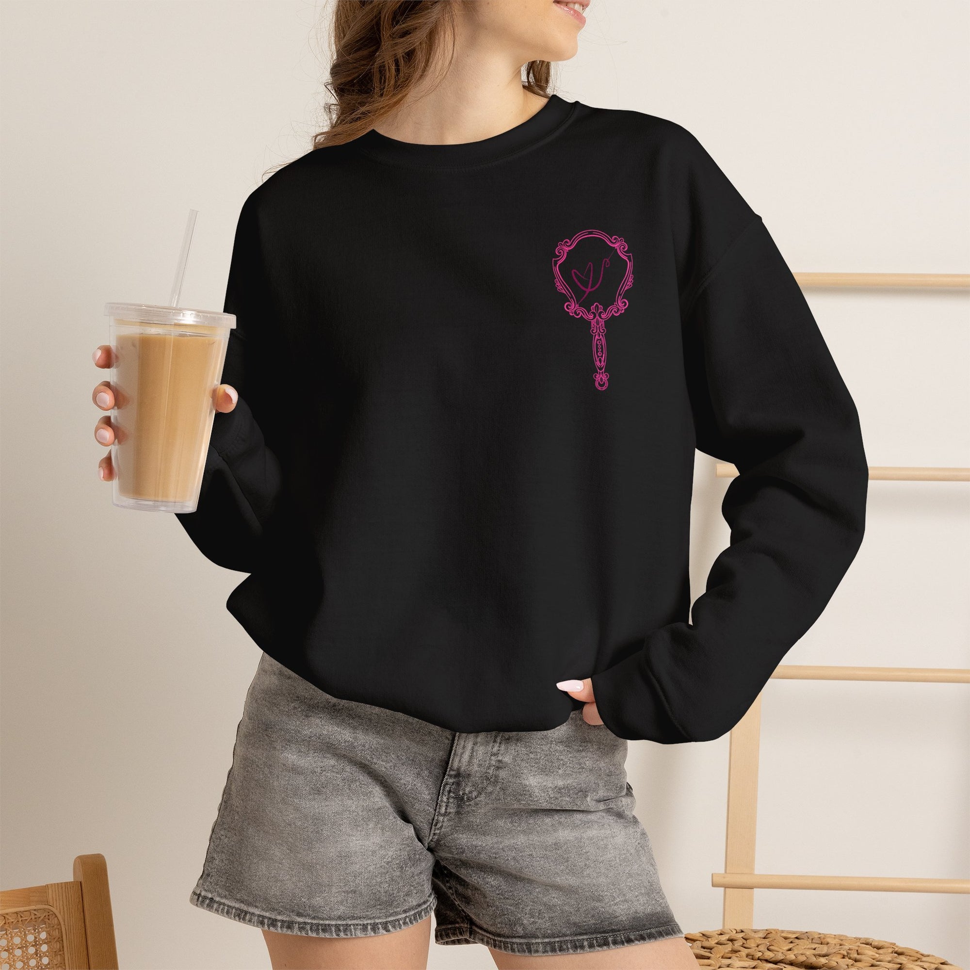 Fearfully and Wonderfully Made Mirror crewneck sweatshirt | faith Christian scripture