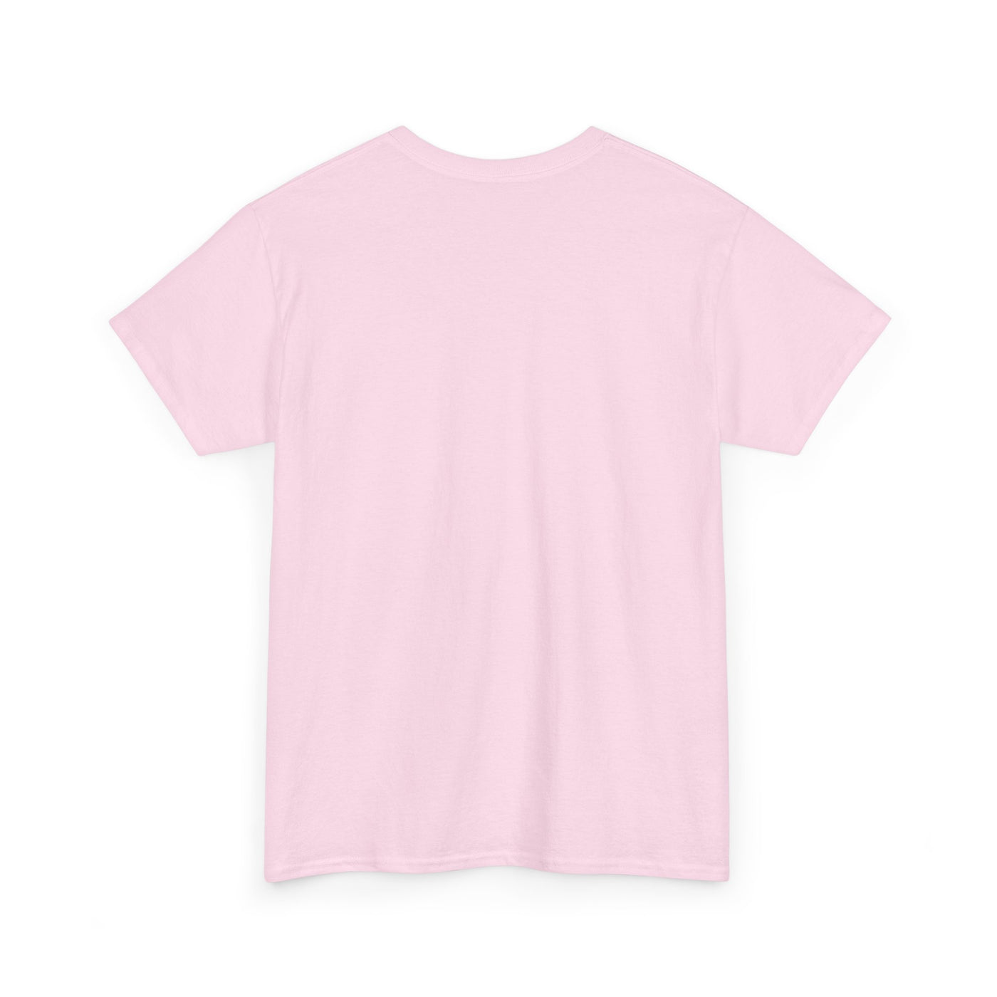 pink hand-drawn heart script tee | white t-shirt