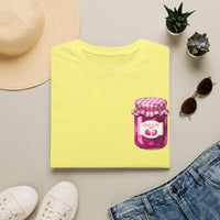 Jesus Is My Jam T-Shirt | Jam Jar Illustration, Christian Faith Tee | 100% Ringspun Cotton | Soft, Cozy, Comfy Christian Shirts for Moms