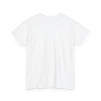 pink hand-drawn heart script tee | white t-shirt