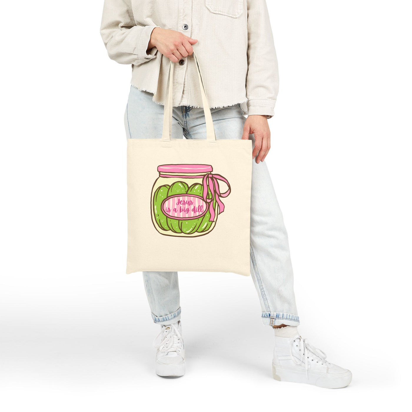 Cotton Canvas Tote Bag
