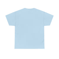 pink hand-drawn heart script tee | white t-shirt