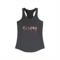 Women's Tank | Luke 12:27 | Consider How the Wild Flowers Grow | Christian Shirts for Women and Moms