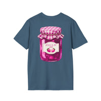 Jesus Is My Jam T-Shirt | Jam Jar Illustration, Christian Faith Tee | 100% Ringspun Cotton | Soft, Cozy, Comfy Christian Shirts for Moms