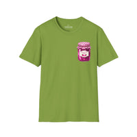 Jesus Is My Jam T-Shirt | Jam Jar Illustration, Christian Faith Tee | 100% Ringspun Cotton | Soft, Cozy, Comfy Christian Shirts for Moms