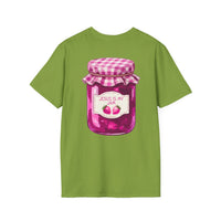 Jesus Is My Jam T-Shirt | Jam Jar Illustration, Christian Faith Tee | 100% Ringspun Cotton | Soft, Cozy, Comfy Christian Shirts for Moms