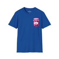 Jesus Is My Jam T-Shirt | Jam Jar Illustration, Christian Faith Tee | 100% Ringspun Cotton | Soft, Cozy, Comfy Christian Shirts for Moms