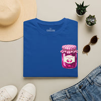 Jesus Is My Jam T-Shirt | Jam Jar Illustration, Christian Faith Tee | 100% Ringspun Cotton | Soft, Cozy, Comfy Christian Shirts for Moms