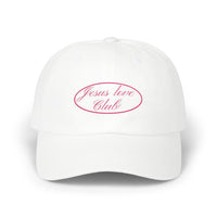 Jesus Love Club cap | Embroidered dad cap, faith baseball hat