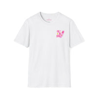 Call On Jesus pink flip phone T-Shirt | Christian faith tee
