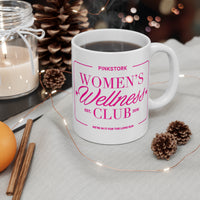 Pink Stork Women's Wellness Club | 11 oz White Mug