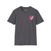 Call On Jesus pink flip phone T-Shirt | Christian faith tee
