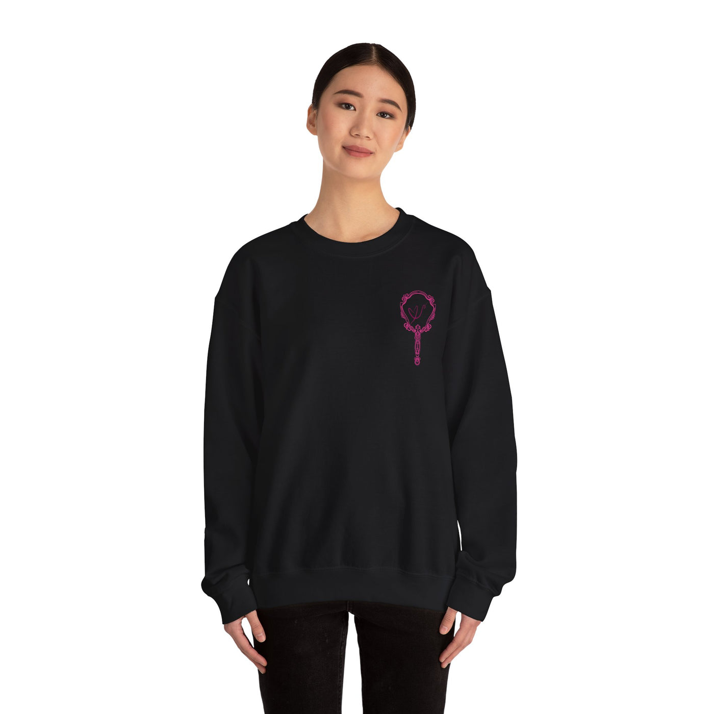 Fearfully and Wonderfully Made Mirror crewneck sweatshirt | faith Christian scripture