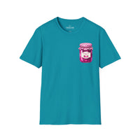Jesus Is My Jam T-Shirt | Jam Jar Illustration, Christian Faith Tee | 100% Ringspun Cotton | Soft, Cozy, Comfy Christian Shirts for Moms