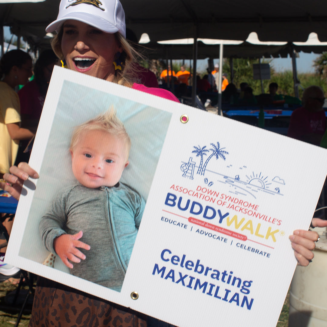 Amy celebrating her son Maximilian.