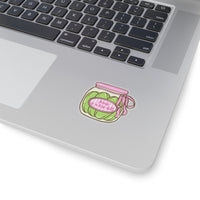 Jesus is a Big Dill Kiss-Cut Sticker | Pickle Jar Illustration