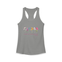 Women's Tank | Luke 12:27 | Consider How the Wild Flowers Grow | Christian Shirts for Women and Moms