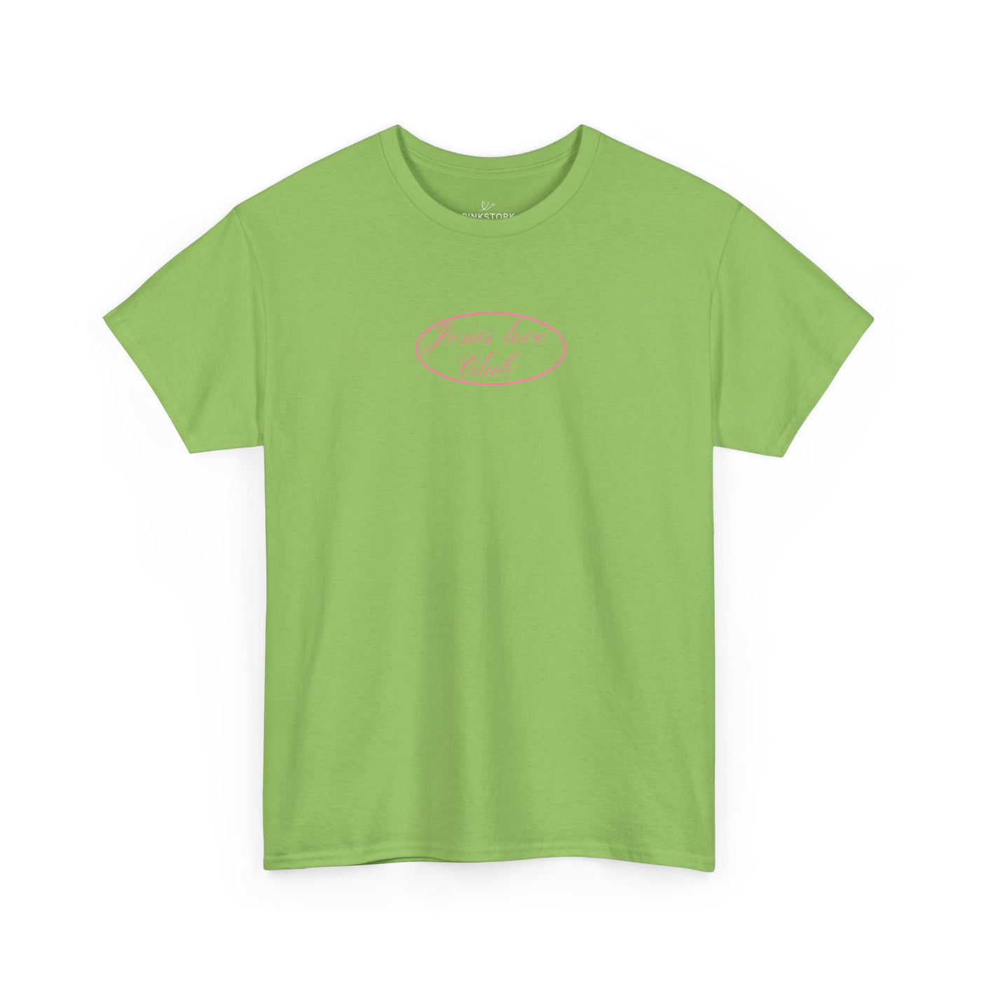 pink hand-drawn heart script tee | white t-shirt