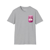 Jesus Is My Jam T-Shirt | Jam Jar Illustration, Christian Faith Tee | 100% Ringspun Cotton | Soft, Cozy, Comfy Christian Shirts for Moms