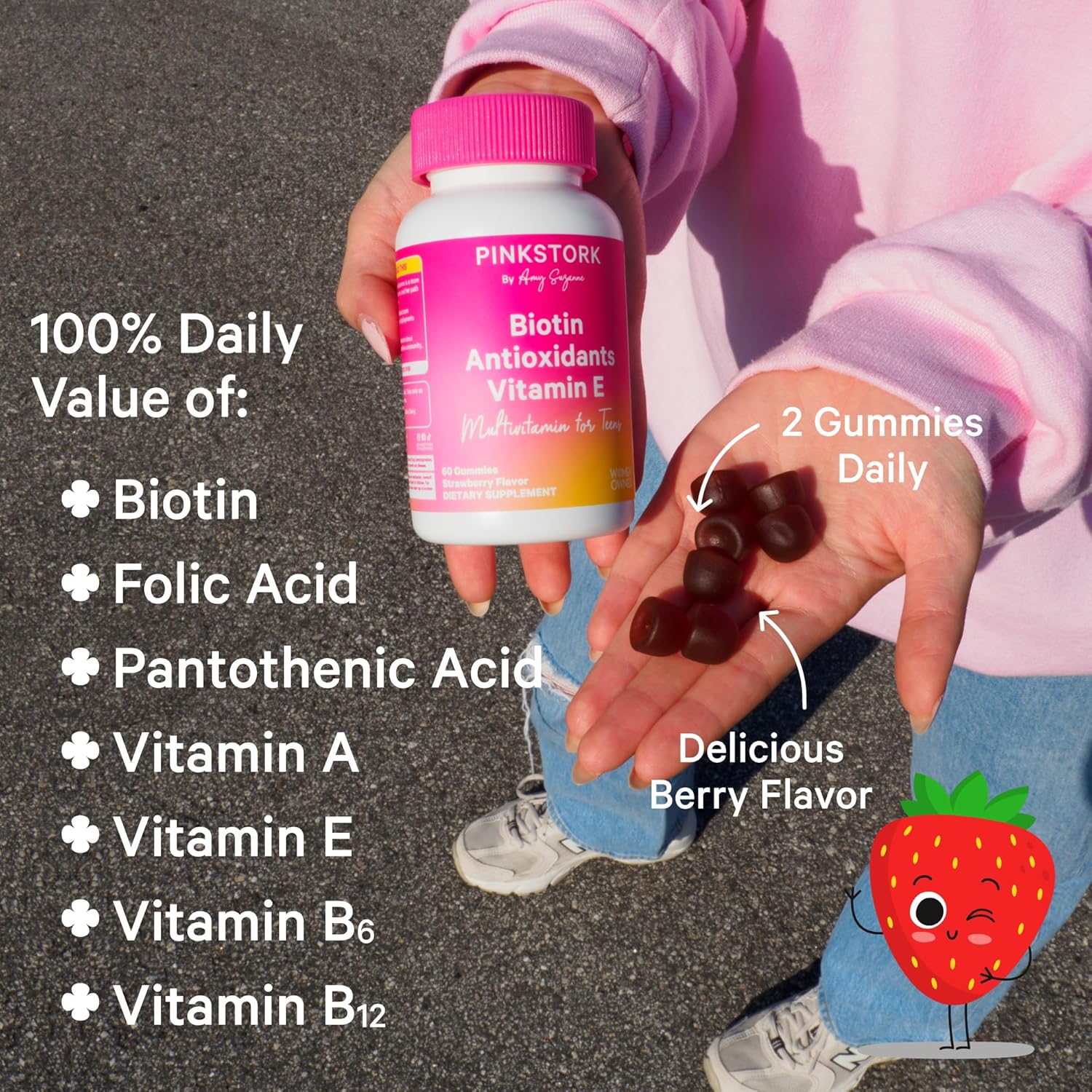 Biotin + Antioxidant Multivitamin for Teens