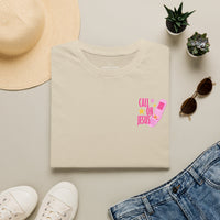 Call On Jesus pink flip phone T-Shirt | Christian faith tee