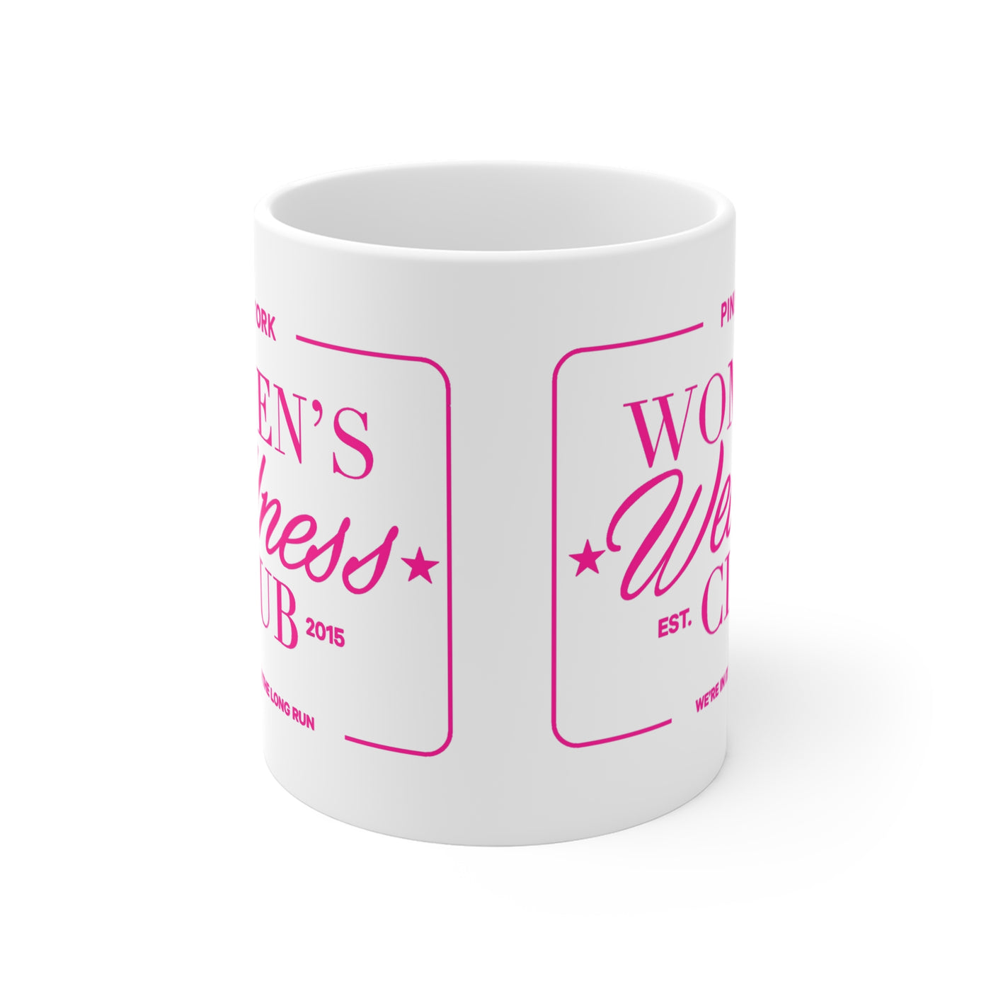 Pink Stork Women's Wellness Club | 11 oz White Mug