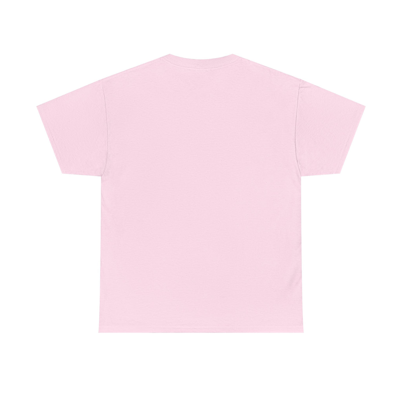 pink hand-drawn heart script tee | white t-shirt