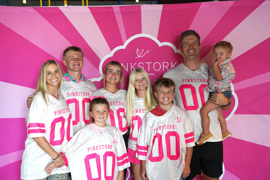 Amy with her family