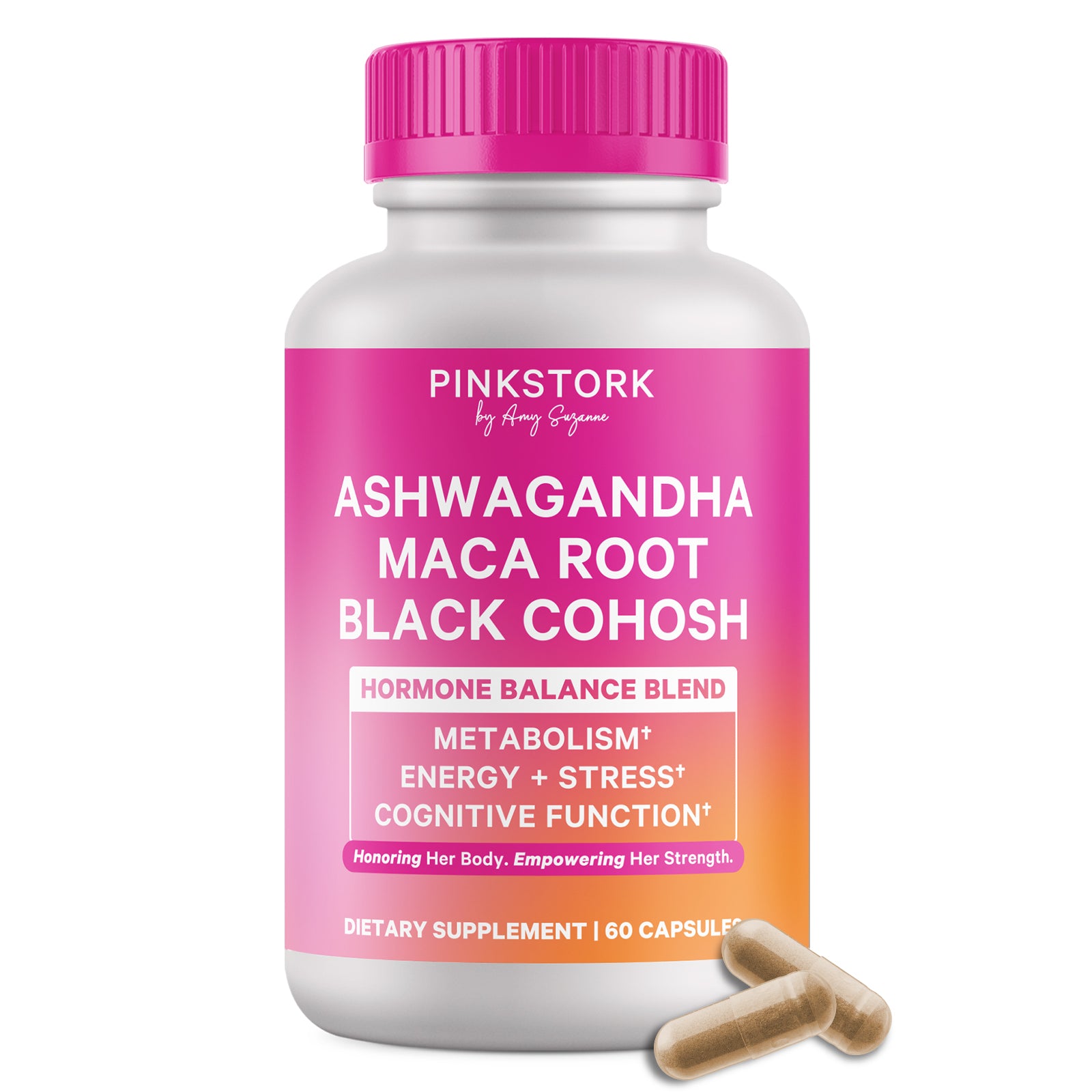 Ashwagandha, Maca Root, and Black Cohosh