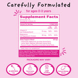 Pink Stork Baby Sleep Drops supplement facts panel.