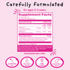 Pink  Stork Baby Sleep Drops supplement facts panel.