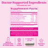 Pink Stork Birth Control Cleanse supplement facts panel.