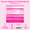 Pink Stork Birth Control Cleanse supplement facts panel.